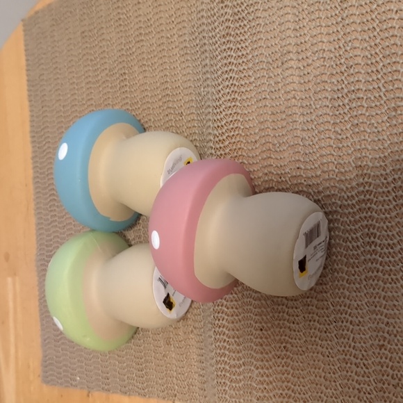 Deco mushroom shaped item with polka dots pick ur favorite color New - Picture 2 of 4